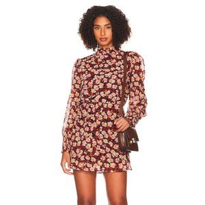 REVOLVE - Sanctuary Blouson Mini Dress in Strawberry Fields